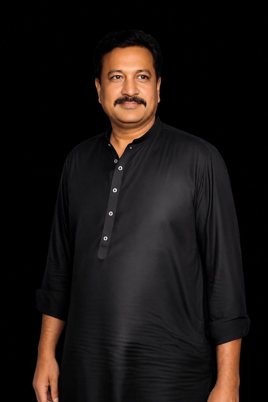Portrait of Munir Qadri